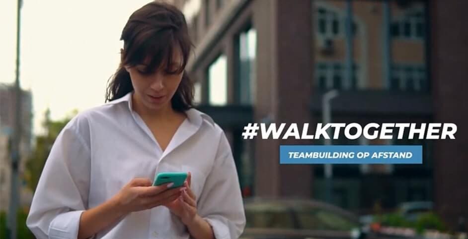 Virtuele teambuilding healthy walk
