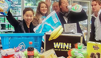 Win voor de voedselbank groepsuitje in Enschede